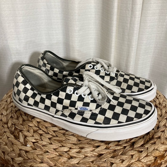 vans checkerboard beige